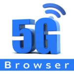 5g speed browser - high internet android application logo